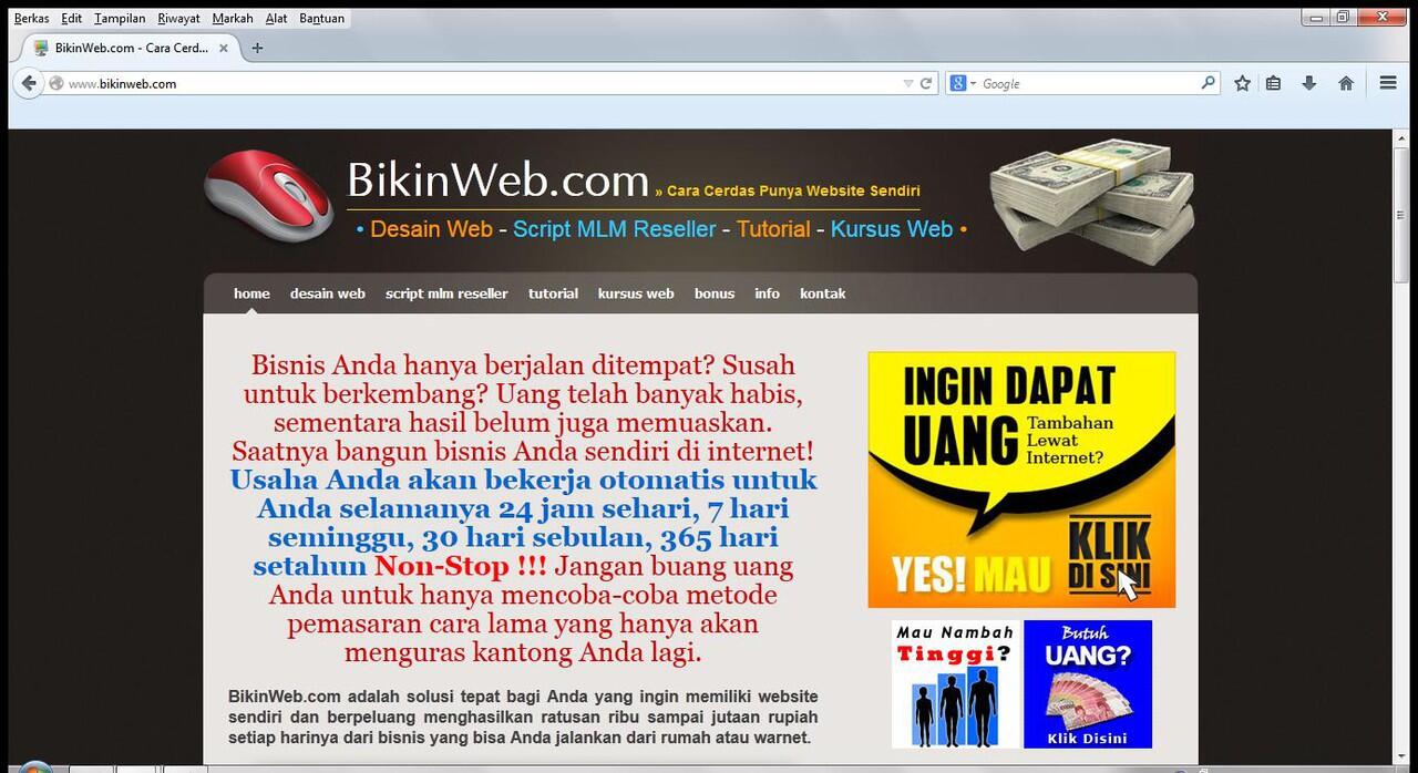 BikinWeb.com Mencari Karyawan Baru