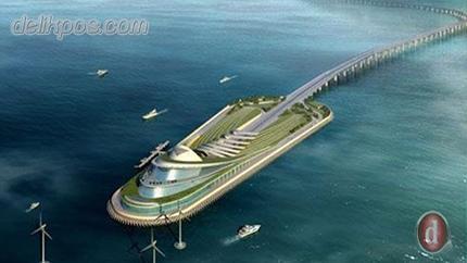 Pembangunan Jembatan Malaysia-Indonesia melalui Johor - Karimun - Riau