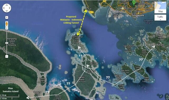 Pembangunan Jembatan Malaysia-Indonesia melalui Johor - Karimun - Riau