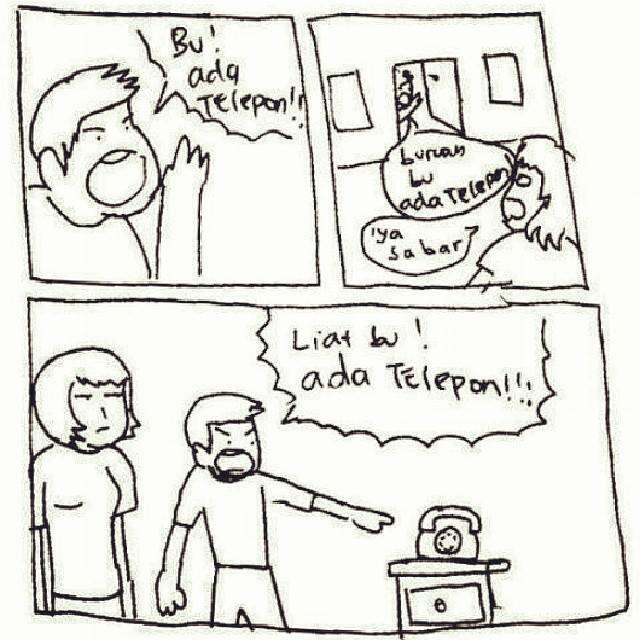 Ada telepon .... wkwkwkkw