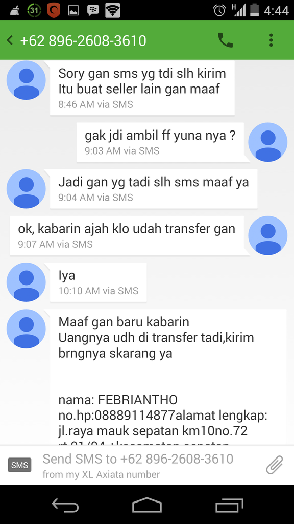 buyer bisa juga nipu gan