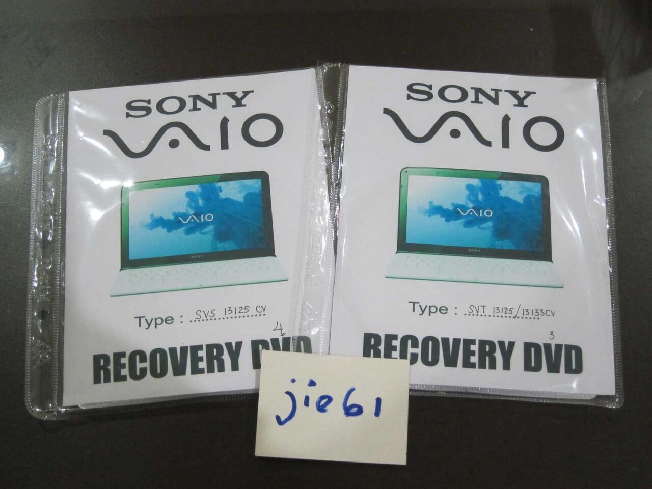 CD Recovery OS ORIGINAL SONY VAIO, ACER, HP, TOSHIBA