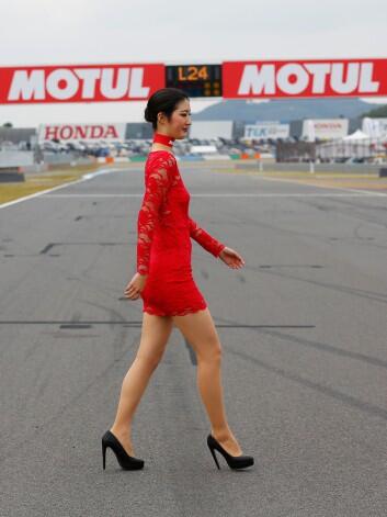 Paddock Girl MOTO GP 2014 GP Motegi Japan