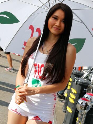 Paddock Girl MOTO GP 2014 GP Motegi Japan