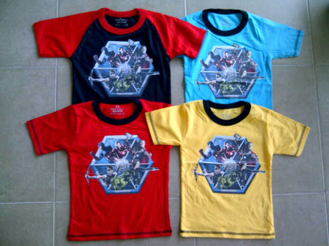 KAOS KARAKTER ANAK MURAH MERIAH
