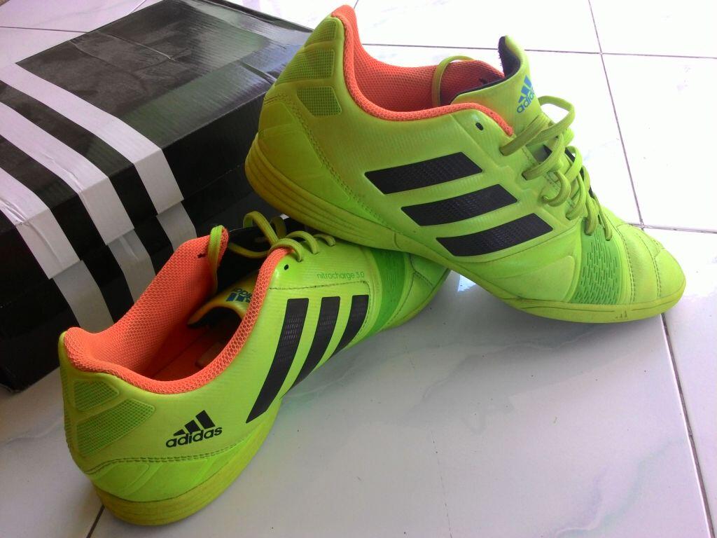 Jual Adidas Nitrocharge 3.0 sambapack hijau Second