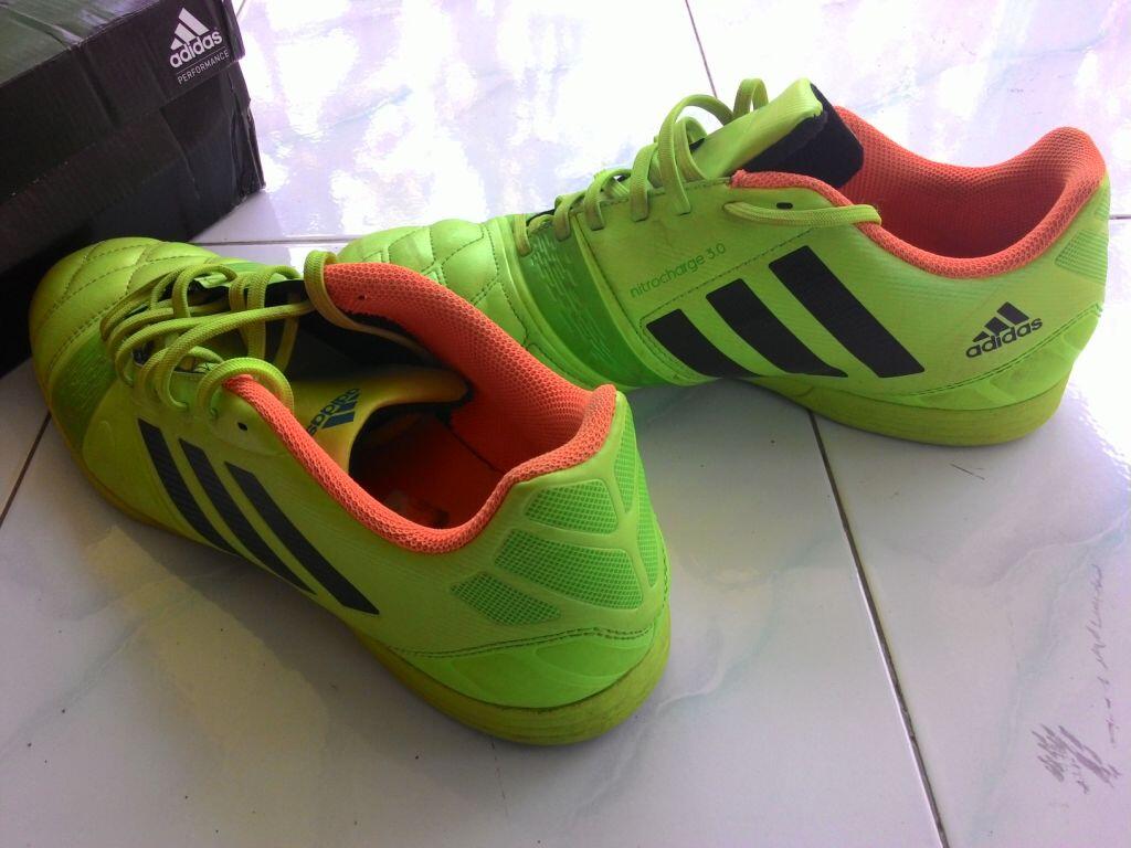 Jual Adidas Nitrocharge 3.0 sambapack hijau Second