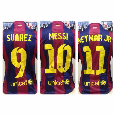 Jersey barca/barcelona +playername+patch ucl @130k