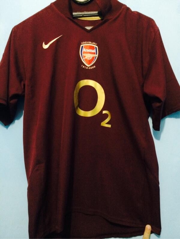 Arsenal maroon 05/06 original