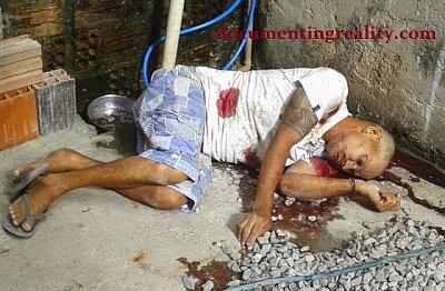 Ex-con Bricklayer Shot