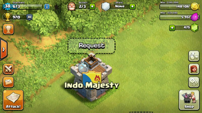 CLASH OF CLANS &quot; Official Clan : Indo Majesty &quot;