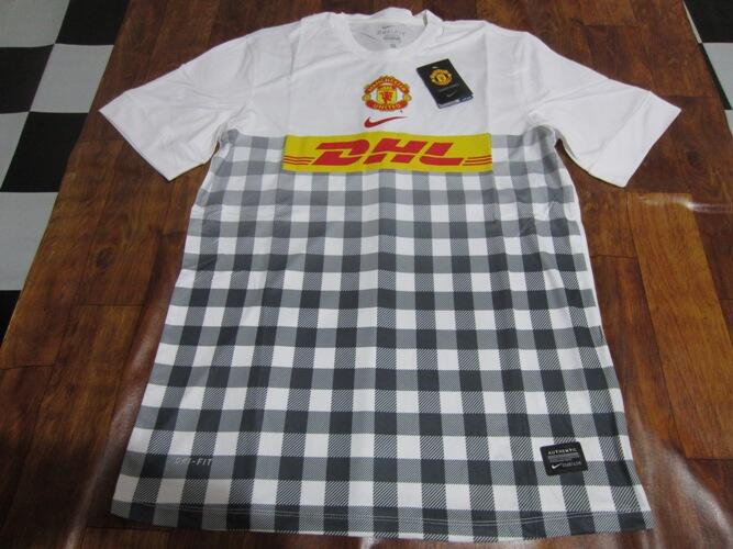 Lelang Murah Meriah Jersey Prematch Manchester United GO White 12/13, Free Ongkir !!!