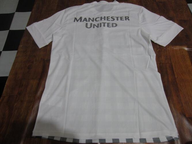 Lelang Murah Meriah Jersey Prematch Manchester United GO White 12/13, Free Ongkir !!!
