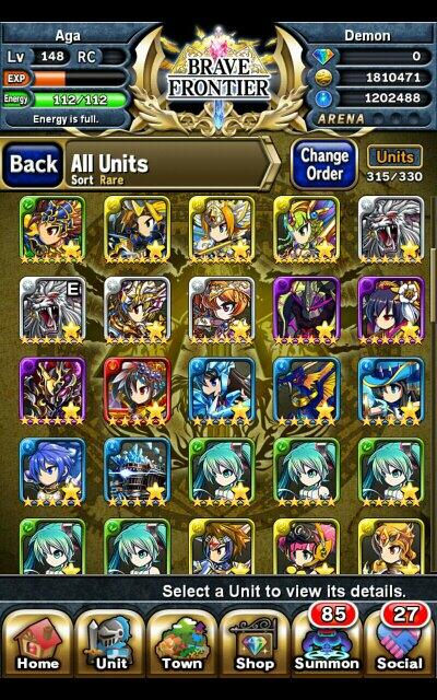ID Brave Frontier Lv 148