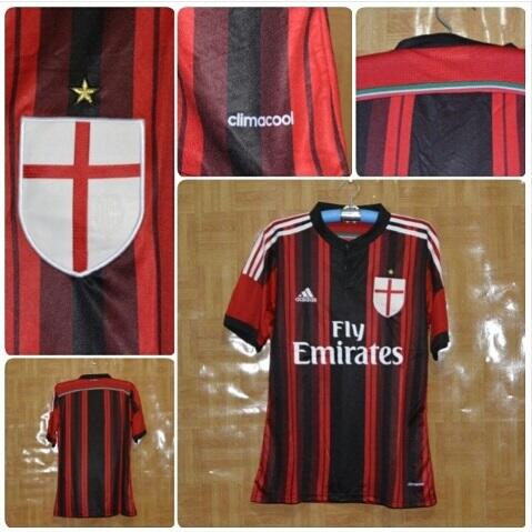 Grade Ori Jersey AC Milan Home, lihat dulu boleh gan,,