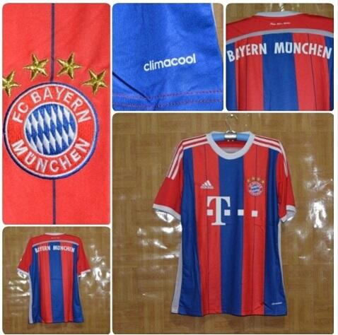 Grade Ori Jersey Bayern Munchen Home, silakan dilihat dulu gan, barangkali cocok