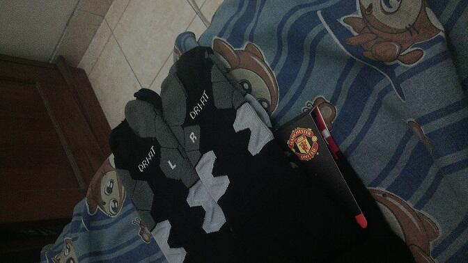 2013-14 Manchester United Home Nike Football Socks/Kaos Kaki