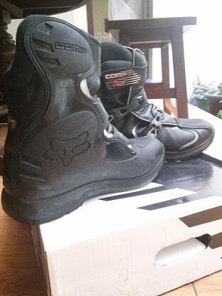 Jual Fox Comp 5 Shorty uk. 45 Black Noir Sepatu Motocross