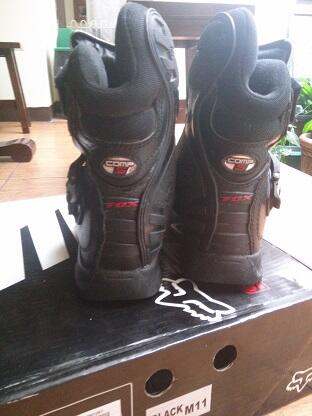 Jual Fox Comp 5 Shorty uk. 45 Black Noir Sepatu Motocross