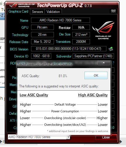 Post your gpu ASIC quality