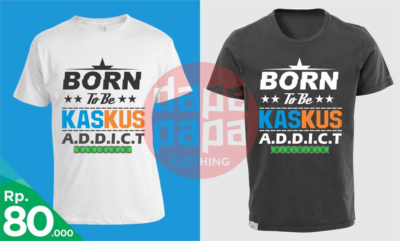 Terjual KAOS KASKUS Desain Keren Dijamin ENGGA Pasaran KASKUS