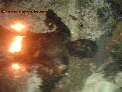Homeless Man Burned Alive