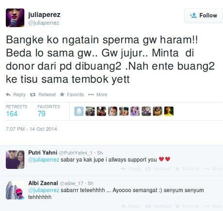 &#91;kelakuan kaskuser disebut&#93; Soal Tanam Sperma, Jupe Ngamuk di Twitter