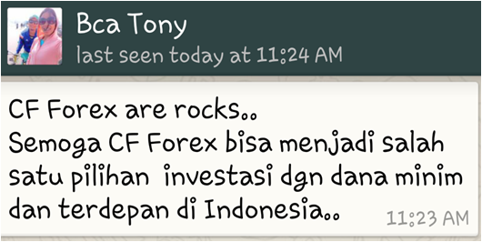 Pengalaman para trader forex