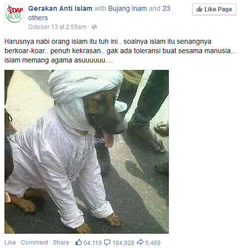 Apakah kamu terima apabila agama mu dihina ...
