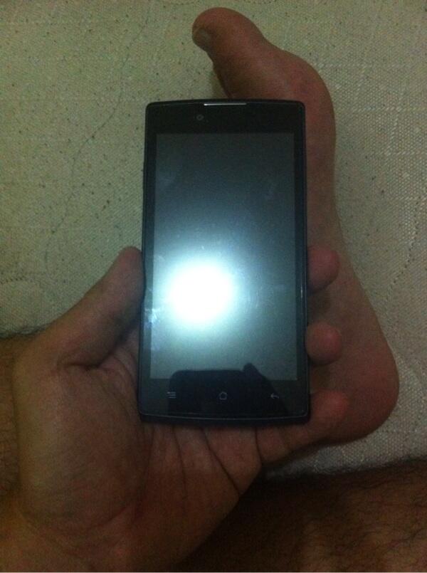 Terjual WTS Oppo neo R831 Black Grey Surabaya (masih 