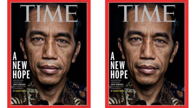 Jokowi 'A New Hope' Jadi Sampul Majalah TIME