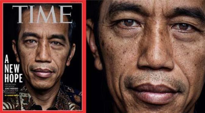 Jokowi 'A New Hope' Jadi Sampul Majalah TIME