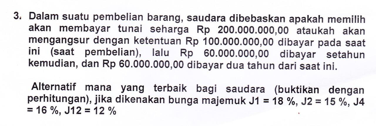 Yang Bisa Kerjain Soal Ini, Ane Kasih Pulsa 25.000 All Operator. NO HOAX! Please Help