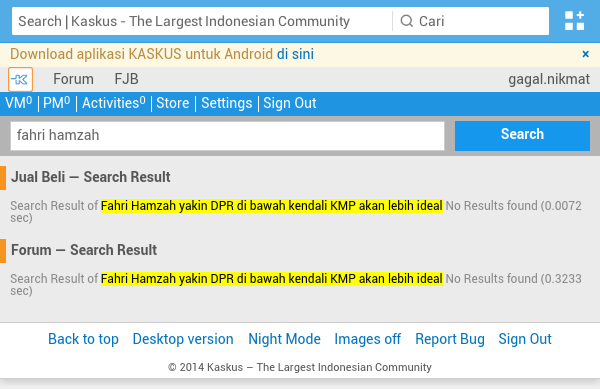 Fahri Hamzah yakin DPR di bawah kendali KMP akan lebih ideal