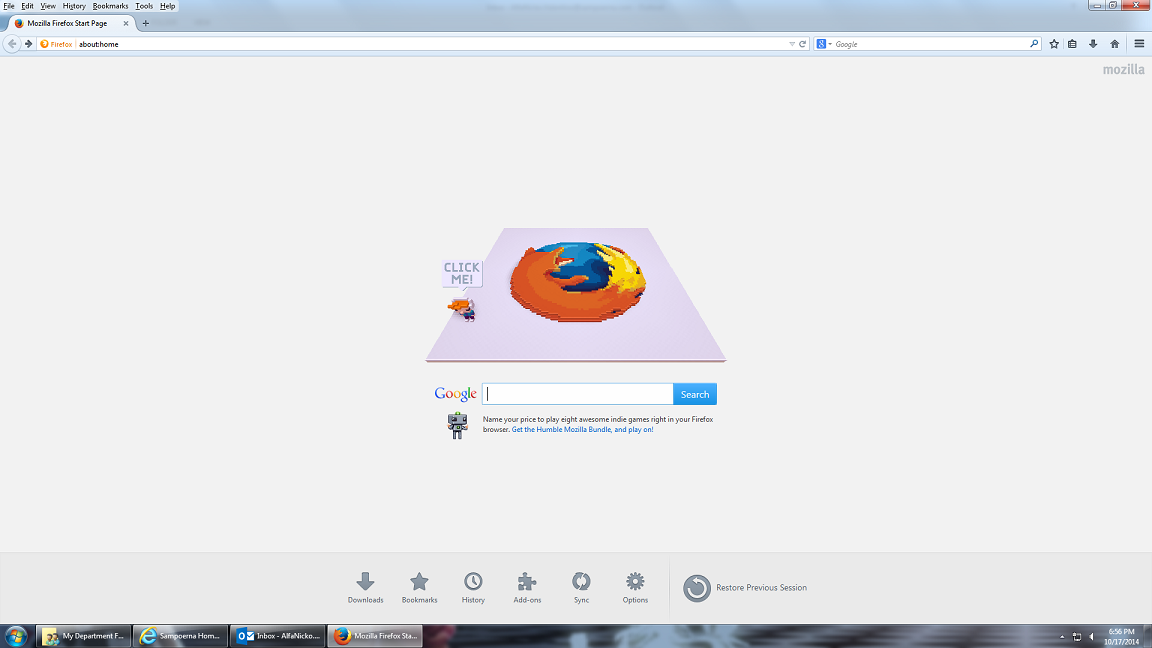 Main game ringan di mozilla firefox 
