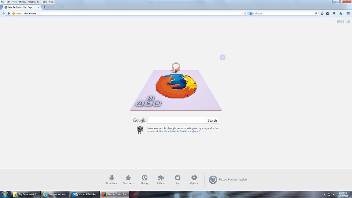 Main game ringan di mozilla firefox 