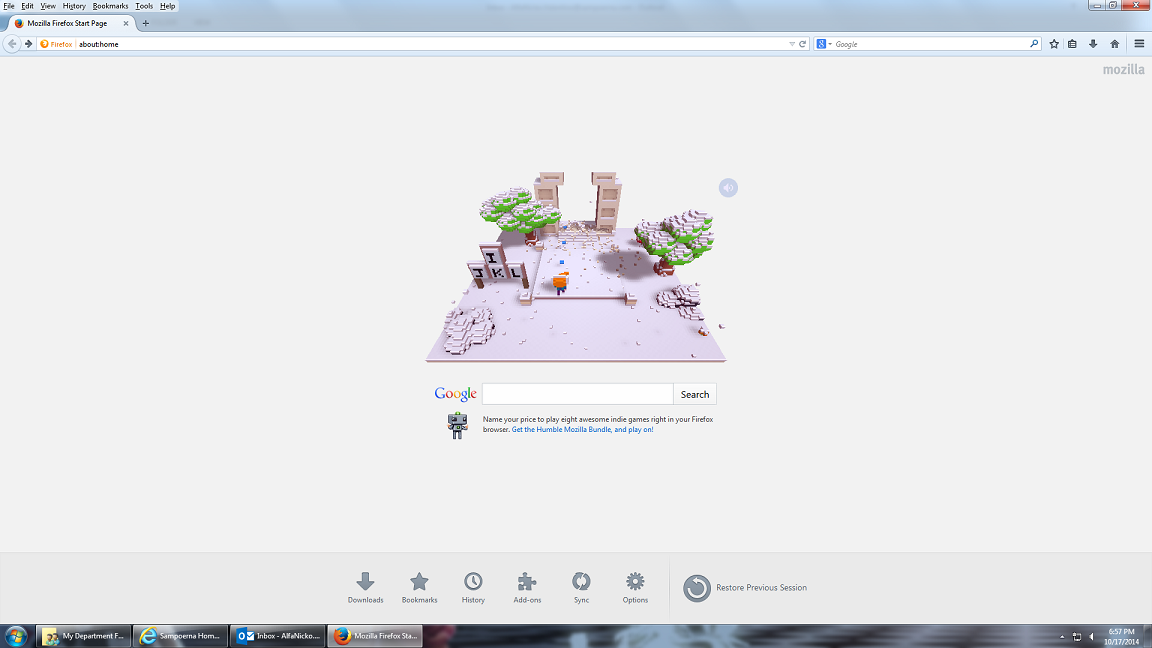 Main game ringan di mozilla firefox 