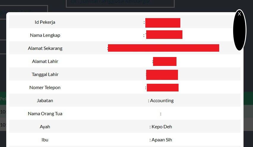 Cara membuat pop up sekaligus bisa Scroll ke bawah
