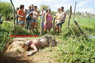Pregnant Woman Stoned to Death