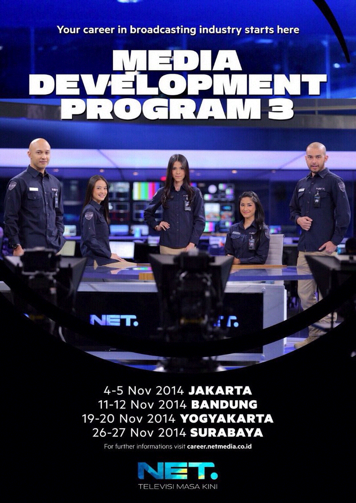 Media Development Program (MDP 3) PT Net Mediatama Televisi ( NET TV )