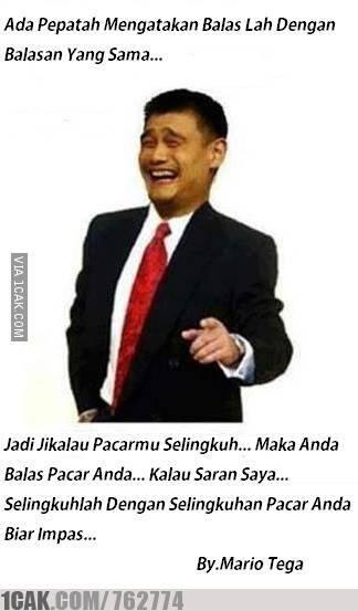 Quote Hari Ini Dari Mario Tega...