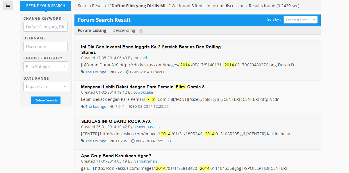 Daftar Film Bioskop yang Dirilis Mulai Minggu Ketiga Oktober 2014