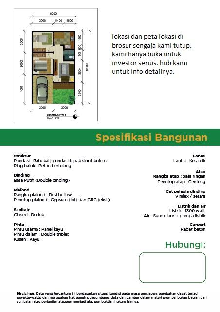 Kerjasama Investasi Bidang Properti . Profit 25 kali lipat bunga tabungan