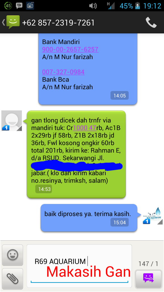 R69 Aquarium Feedback, Resi &amp; Testimonial