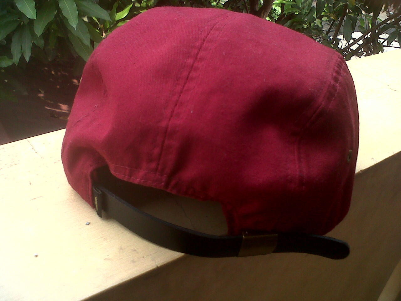 Topi BENNY GOLD 5 PANEL CAP / HAT ARROW BURGUNDY ORIGINAL NEW