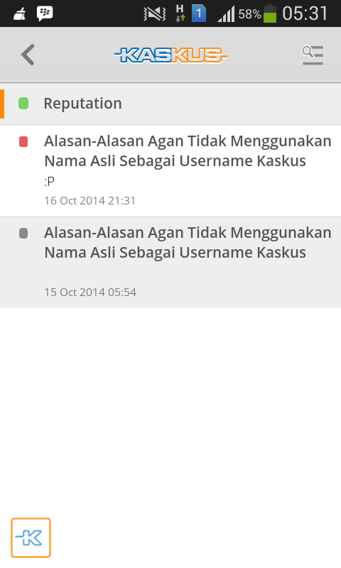 Alasan-Alasan Agan Tidak Menggunakan Nama Asli Sebagai Username Kaskus