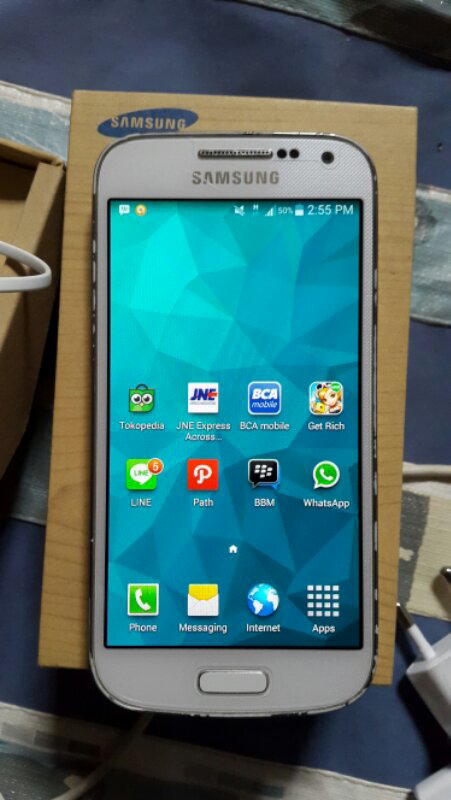 Samsung Galaxy S4 Mini White Bwnyak Bonus