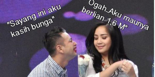 (pic) meme buat pernikahan raffi &amp; gigi #jangantanya&quot;gigi&quot;apa yoo...