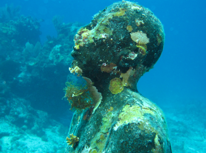 Museum Patung Bawah Laut Meksiko yang Sangat Indah