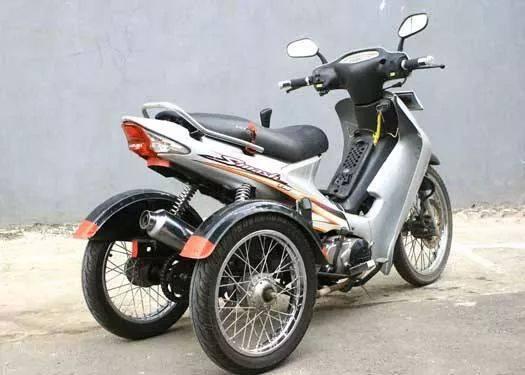 Terjual jasa modifikasi  motor  untuk  orang  cacat  Difable 